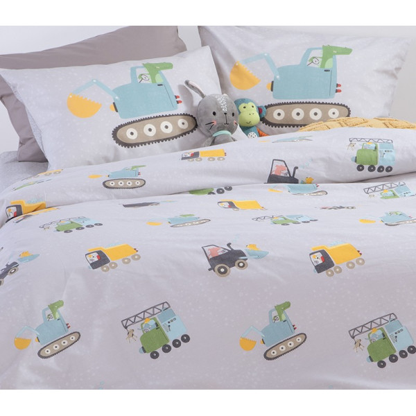 ΠΑΙΔΙΚΑ ΣΕΤ ΣΕΝΤΟΝΙΑ ΜΟΝΑ FUN AT WORK 170X260 NEF-NEF HOMEWARE