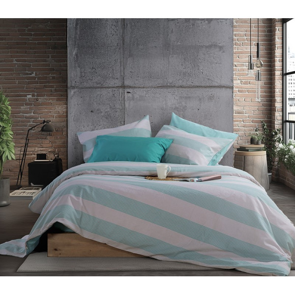 ΣΕΤ ΣΕΝΤΟΝΙΑ ΒΑΜΒΑΚΕΡΑ ΜΟΝΑ CASUAL STRIPE ΜΕ ΛΑΣΤΙΧΟ NEF-NEF HOMEWARE