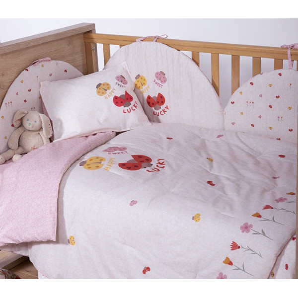 ΒΡΕΦΙΚΟ ΚΟΥΒΕΡΛΙ LADY BUG 110Χ140 NEF-NEF HOMEWARE