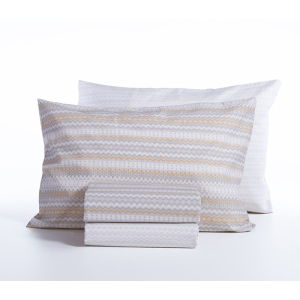 ΣΕΤ ΣΕΝΤΟΝΙΑ ΒΑΜΒΑΚΕΡΑ ΜΟΝΑ QUANTRO 170X270 NEF-NEF HOMEWARE