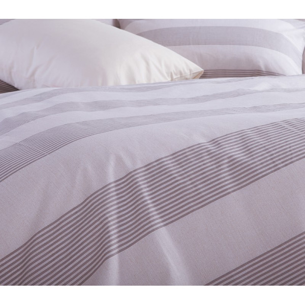 ΣΕΤ ΣΕΝΤΟΝΙΑ ΒΑΜΒΑΚΕΡΑ ΥΠΕΡΔΙΠΛΑ CASUAL STRIPE ΜΕ ΛΑΣΤΙΧΟ NEF-NEF HOMEWARE