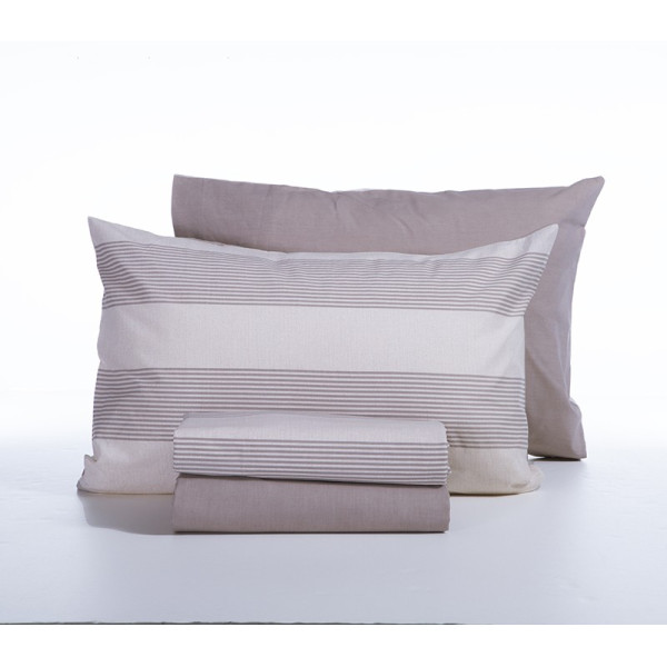 ΣΕΤ ΣΕΝΤΟΝΙΑ ΒΑΜΒΑΚΕΡΑ ΜΟΝΑ CASUAL STRIPE ΜΕ ΛΑΣΤΙΧΟ NEF-NEF HOMEWARE