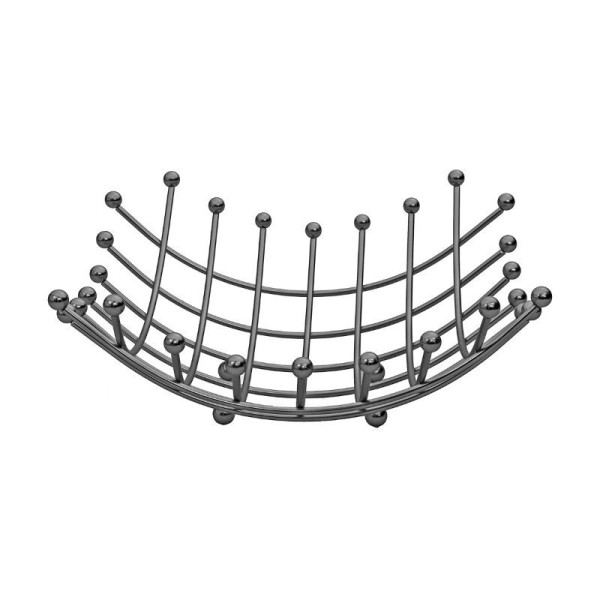 ΦΡΟΥΤΙΕΡΑ ELEGANT ΙΝΟΧ ΜΑΥΡΗ 29.9x29.9x13ΕΚ
