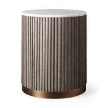 ΤΡΑΠΕΖΑΚΙ/ΚΟΜΟΔΙΝΟ PILLAR Φ40Χ40