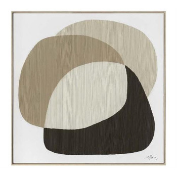 Ανάγλυφο Hand paint,100x100cm