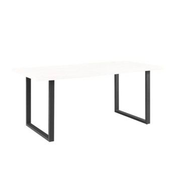 LIZARD Βάση Τραπεζιού Set 2 τεμαχίων 79x6 H.73cm Μέταλλο Μαύρο