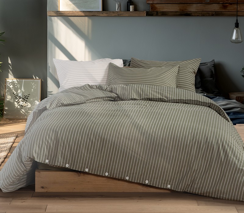 ΣΕΤ ΣΕΝΤΟΝΙΑ ΒΑΜΒΑΚΕΡΑ KING SIZE NAUTICA - NAU COAST 280Χ270 NEF-NEF HOMEWARE