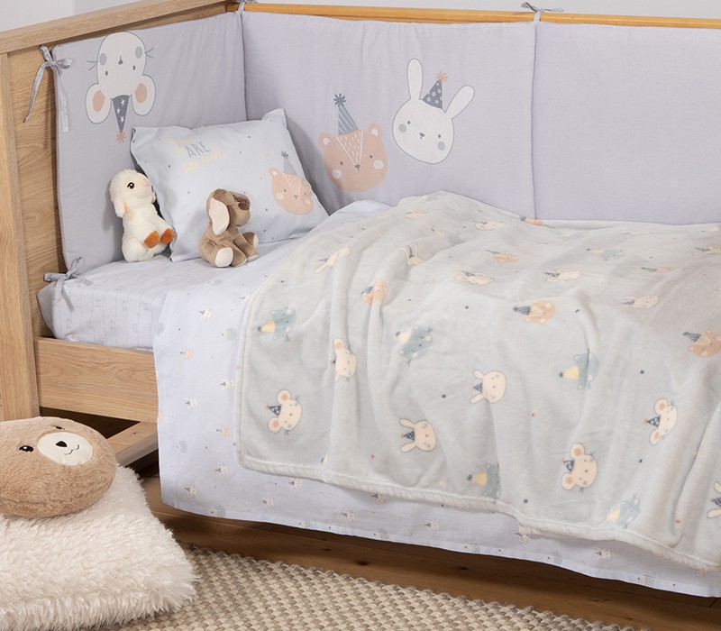 ΒΡΕΦΙΚΗ ΚΟΥΒΕΡΤΑ FLEECE ΚΟΥΝΙΑΣ SPECIAL PARTY 110X150 NEF-NEF HOMEWARE
