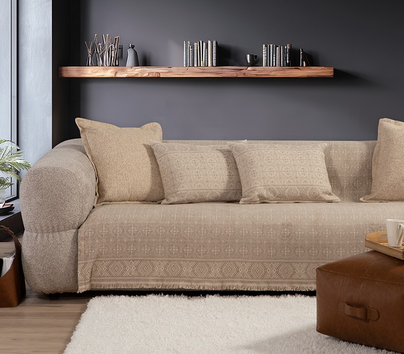 ΡΙΧΤΑΡΙ ΤΡΙΘΕΣΙΟΥ ΚΑΝΑΠΕ JENERIA 170X300 NEF-NEF HOMEWARE