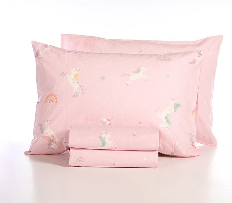ΠΑΙΔΙΚΑ ΣΕΤ ΣΕΝΤΟΝΙΑ ΜΟΝΑ UNICORNS STYLE 170Χ260 NEF-NEF HOMEWARE