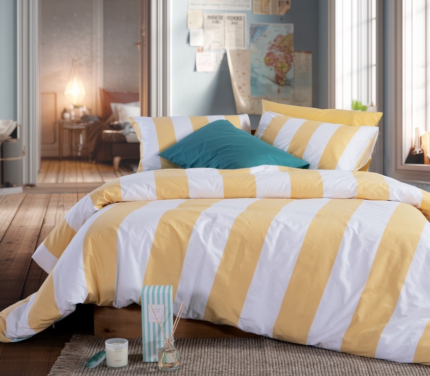 ΣΕΤ ΣΕΝΤΟΝΙΑ ΒΑΜΒΑΚΕΡΑ ΔΙΠΛΑ CASUAL VERTIA 200X270