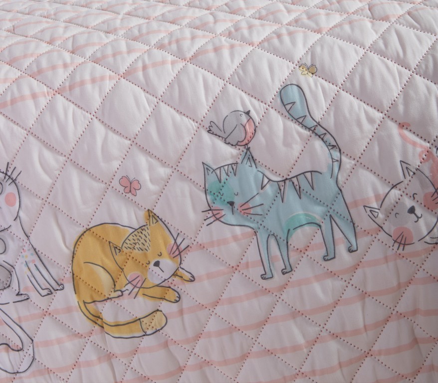 ΠΑΙΔΙΚΟ ΚΟΥΒΕΡΛΙ ΜΟΝΟ CAT LIFE 180x240