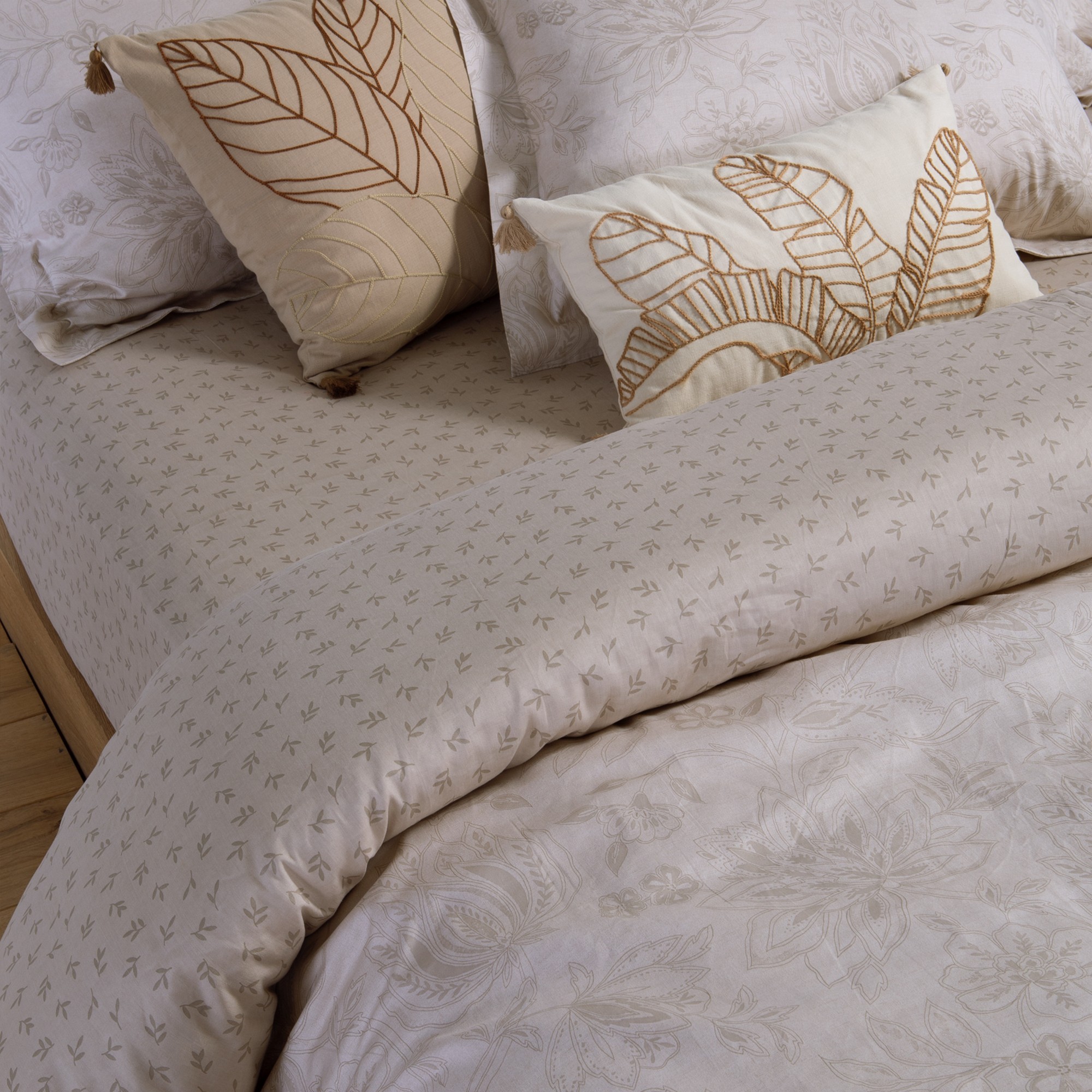 Σετ Σεντόνια Βαμβακοσατέν King Size Elinda 270X280  Nef Nef Homeware