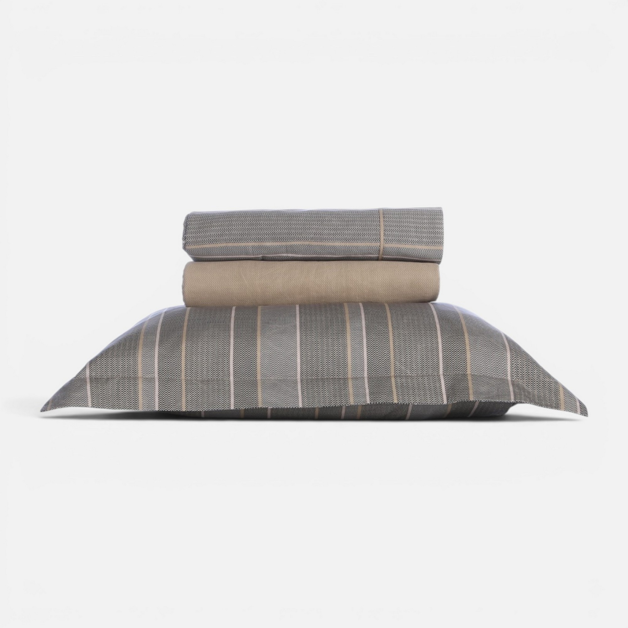 Σετ Σεντόνια Βαμβακοσατέν King Size Draft 270Χ280  Nef Nef Homeware