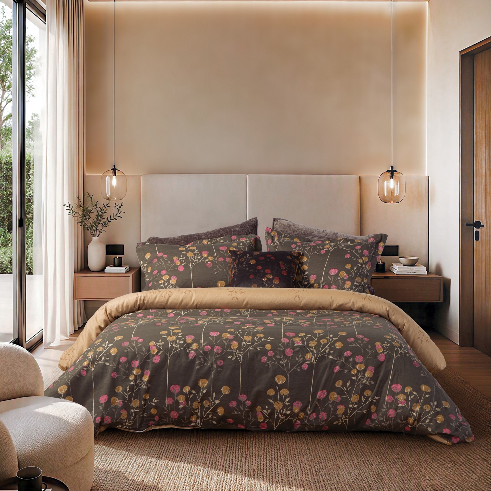 Σετ Σεντόνια Βαμβακοσατέν King Size Audrey 270x280  Nef Nef Homeware