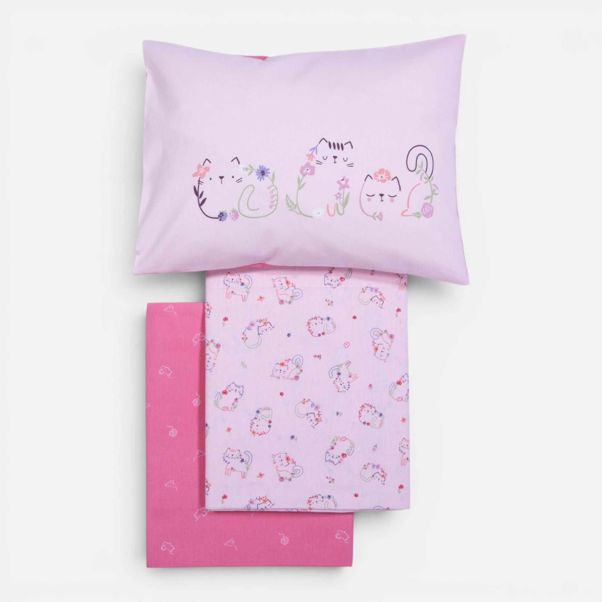 Σετ Σεντόνια Κούνιας Βρεφικά Cats Are Perfect  Nef Nef Homeware