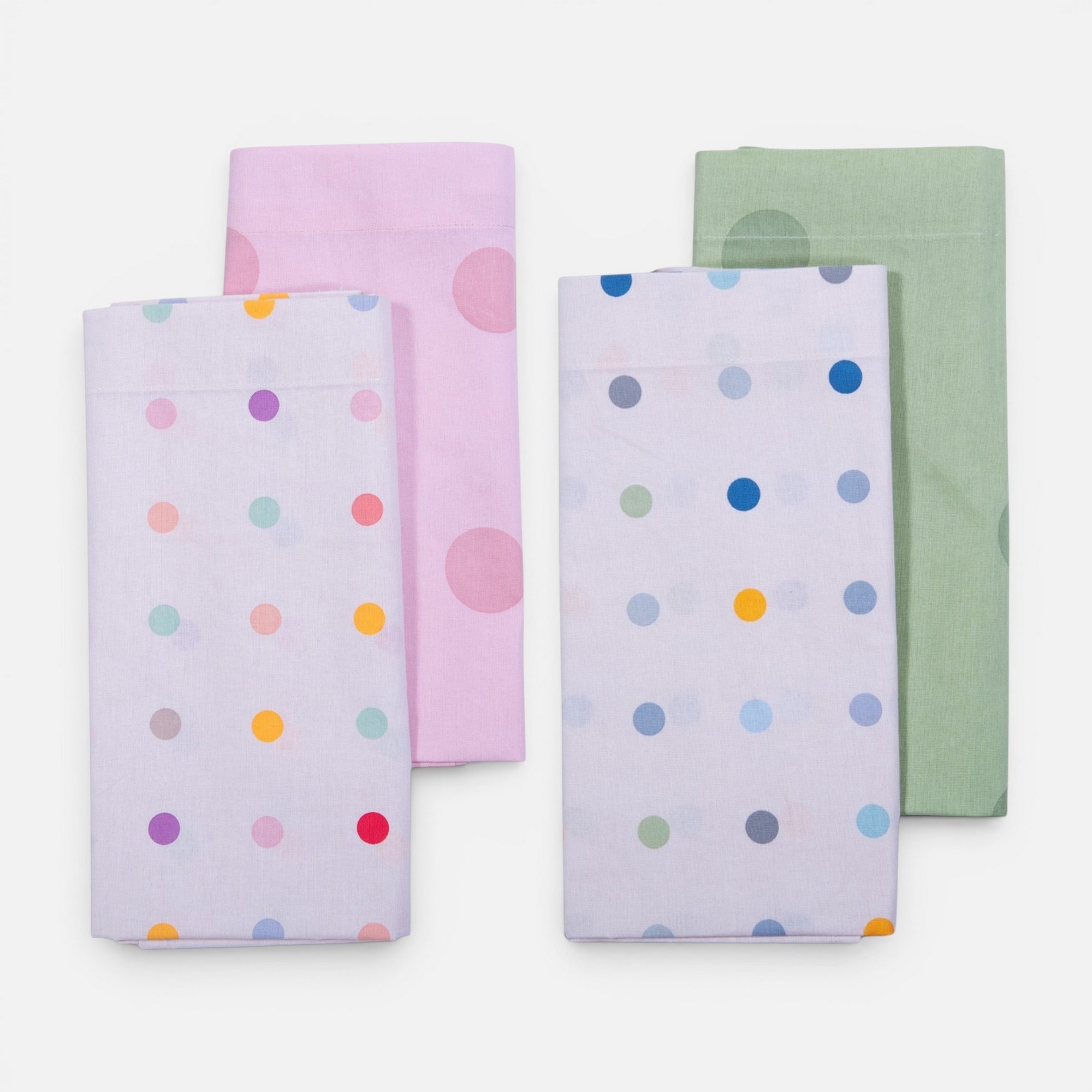 Σετ Σεντόνια Λίκνου Βρεφικά 2τεμ. Baby Dots  Nef Nef Homeware