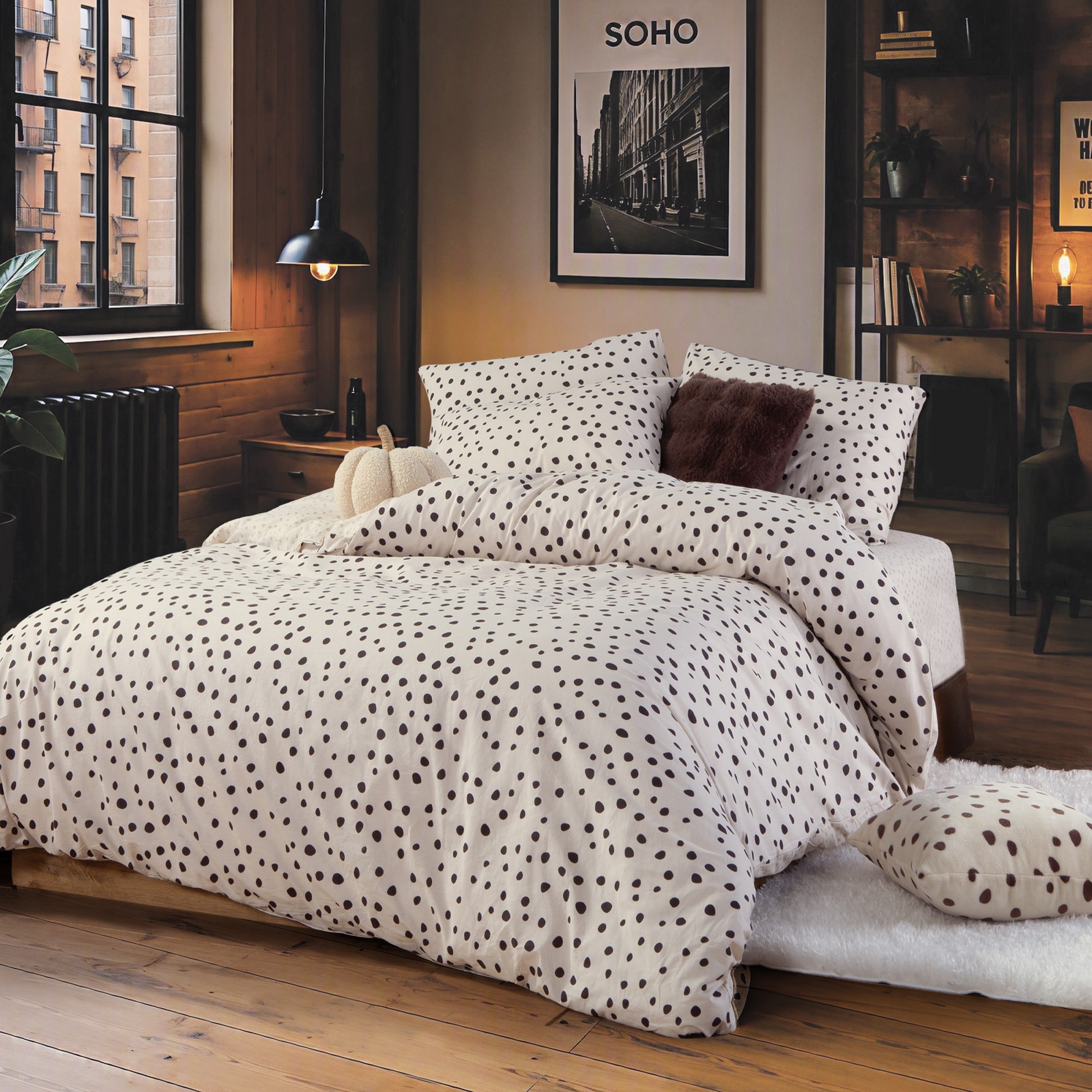 Σετ Σεντόνια Βαμβακερά Διπλά Trust 200X270  Nef Nef Homeware