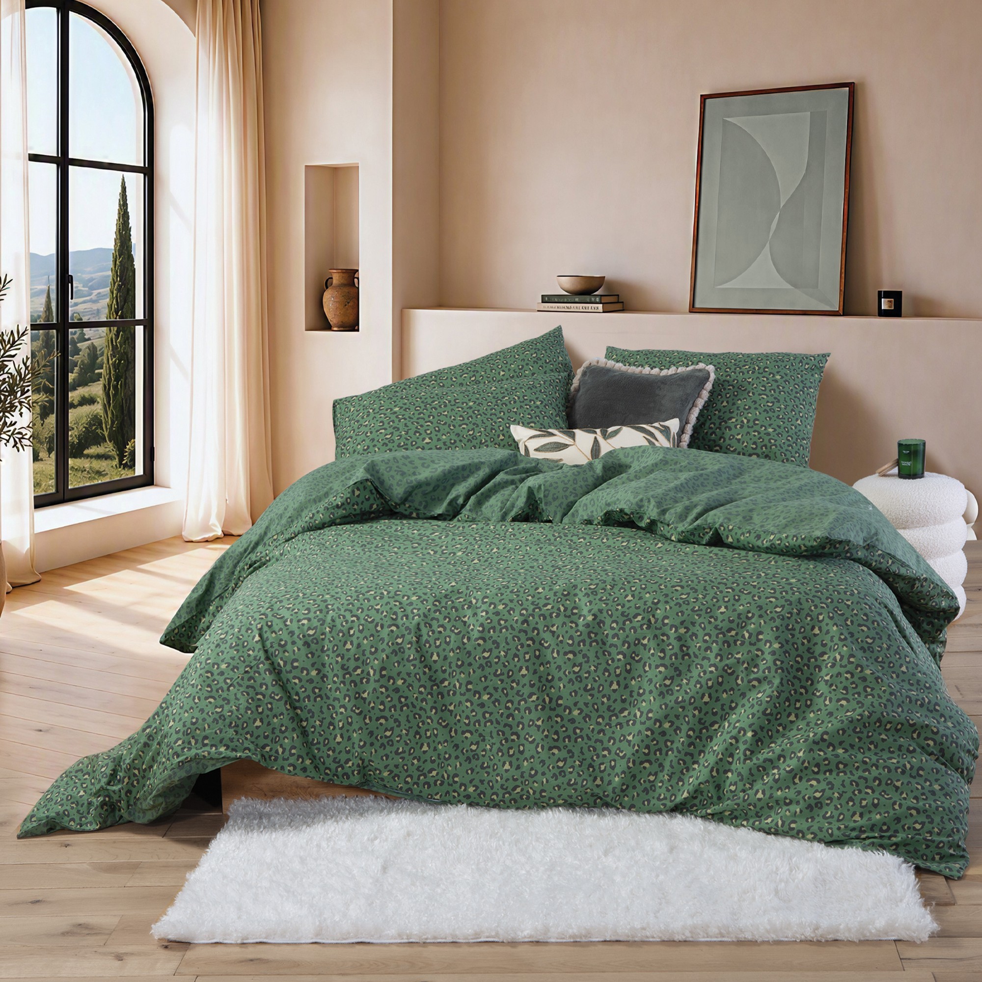 Σετ Σεντόνια Βαμβακερά Διπλά Wild 200X270  Nef Nef Homeware