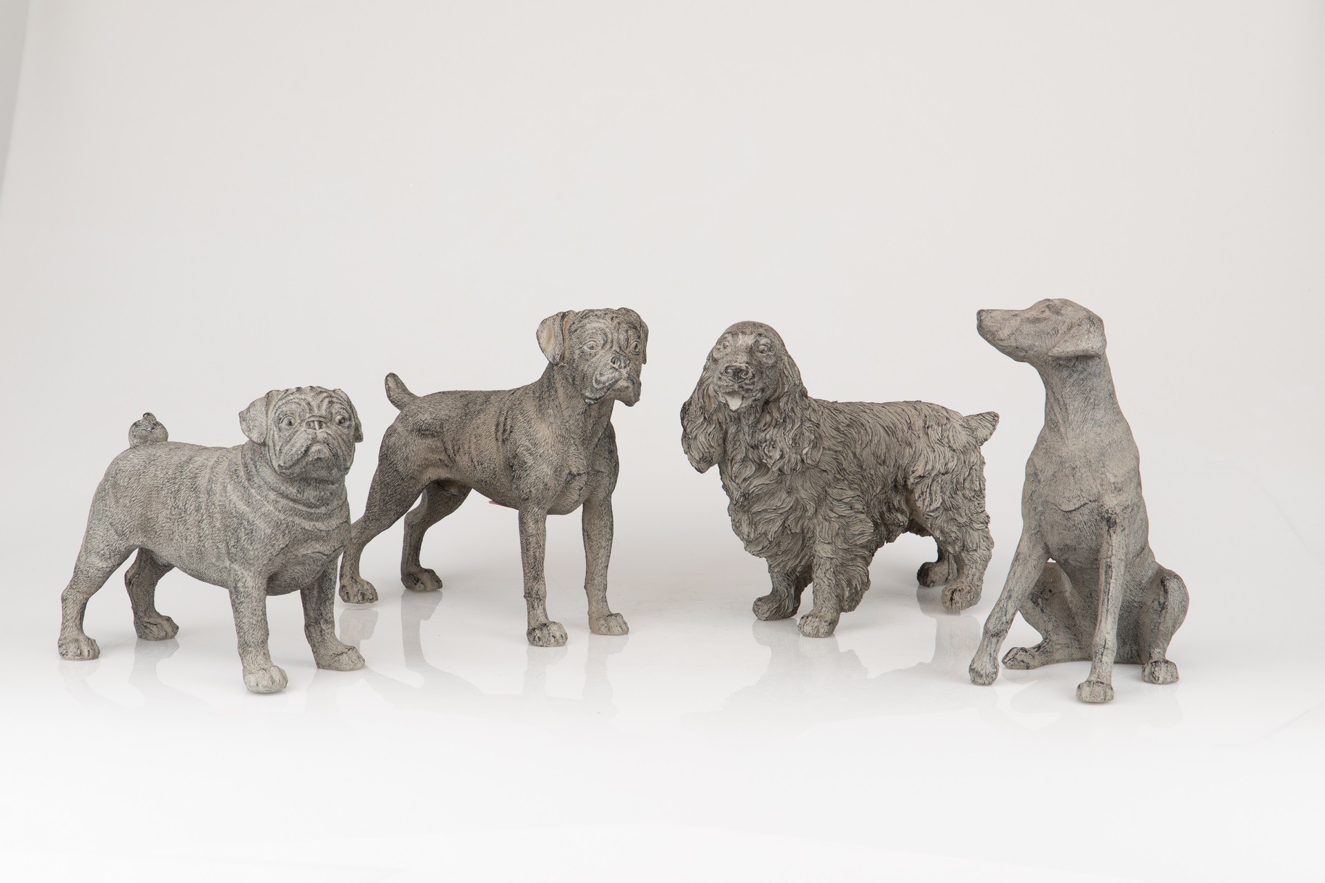 POLYRESIN DOG FIGURE 31*12*24εκ.