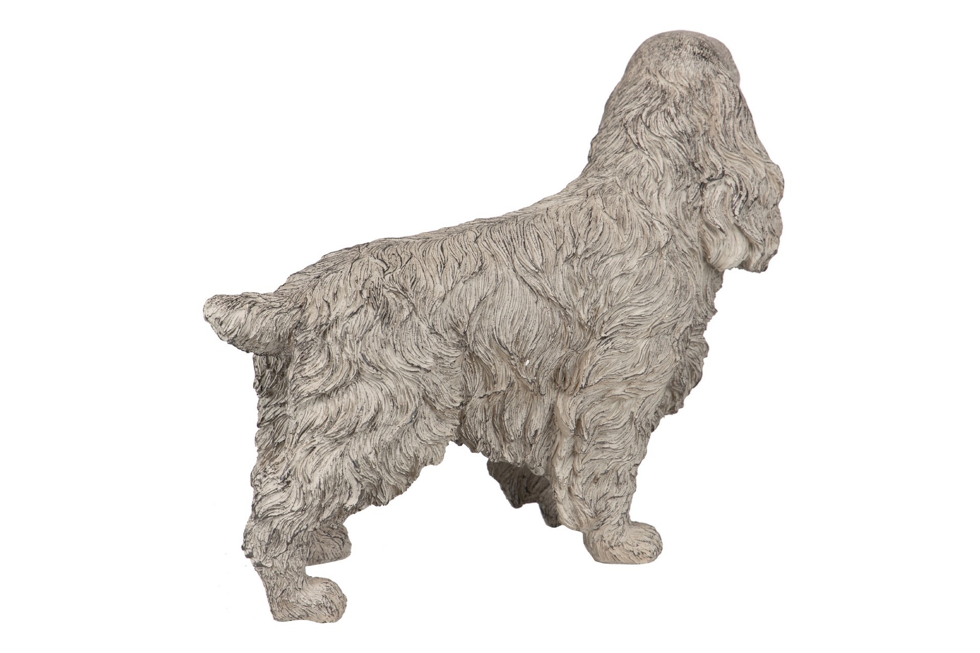 POLYRESIN DOG FIGURE 31*12*24εκ.