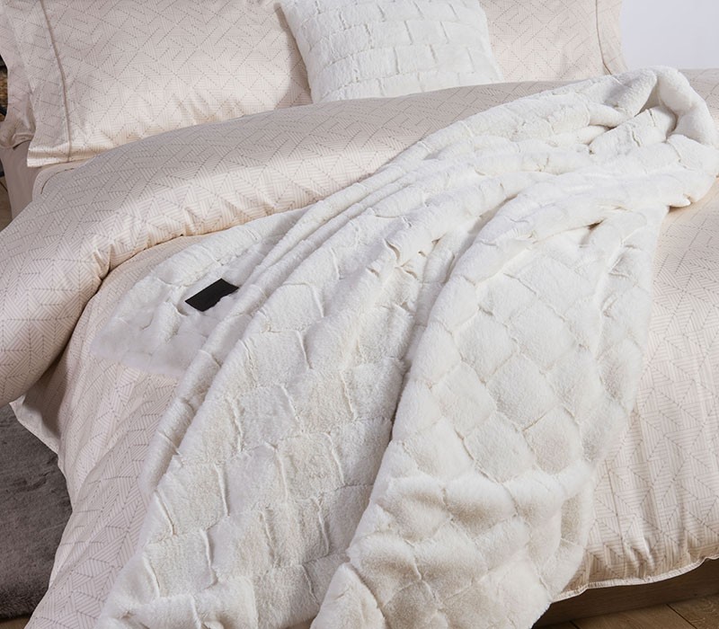 ΔΙΑΚΟΣΜΗΤΙΚΟ ΡΙΧΤΑΡΙ RABBIT FUR BARLOW 140X190 NEF-NEF HOMEWARE
