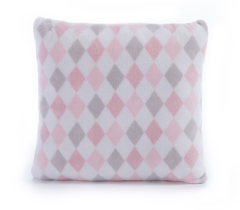 ΠΑΙΔΙΚΟ ΜΑΞΙΛΑΡΙ ΔΙΑΚΟΣΜΗΤΙΚΟ SWEET RHOMBUS 35X35 NEF-NEF HOMEWARE
