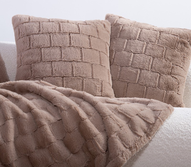 ΔΙΑΚΟΣΜΗΤΙΚΟ ΡΙΧΤΑΡΙ RABBIT FUR BARLOW 140X190 NEF-NEF HOMEWARE