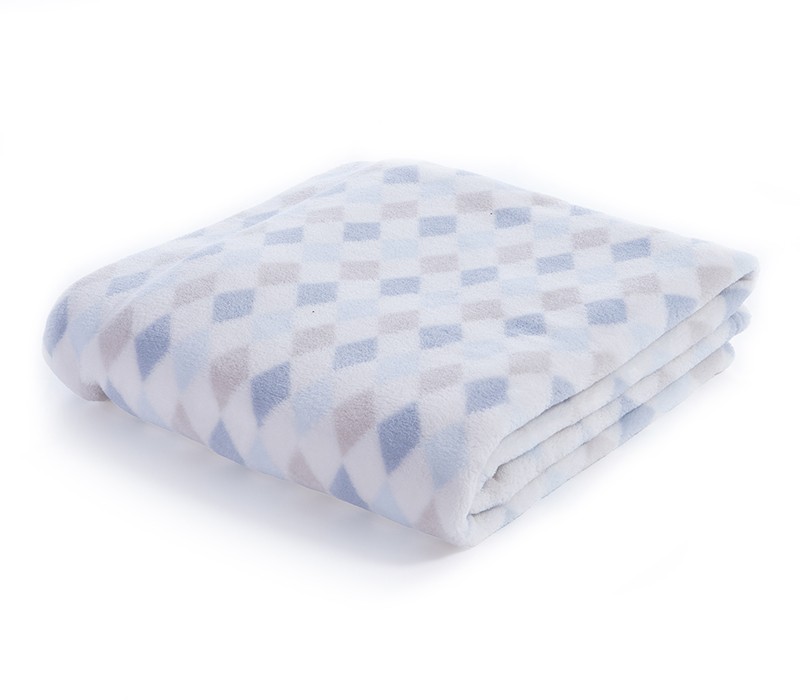 ΒΡΕΦΙΚΗ ΚΟΥΒΕΡΤΑ FLEECE ΚΟΥΝΙΑΣ SWEET RHOMBUS 110X150
