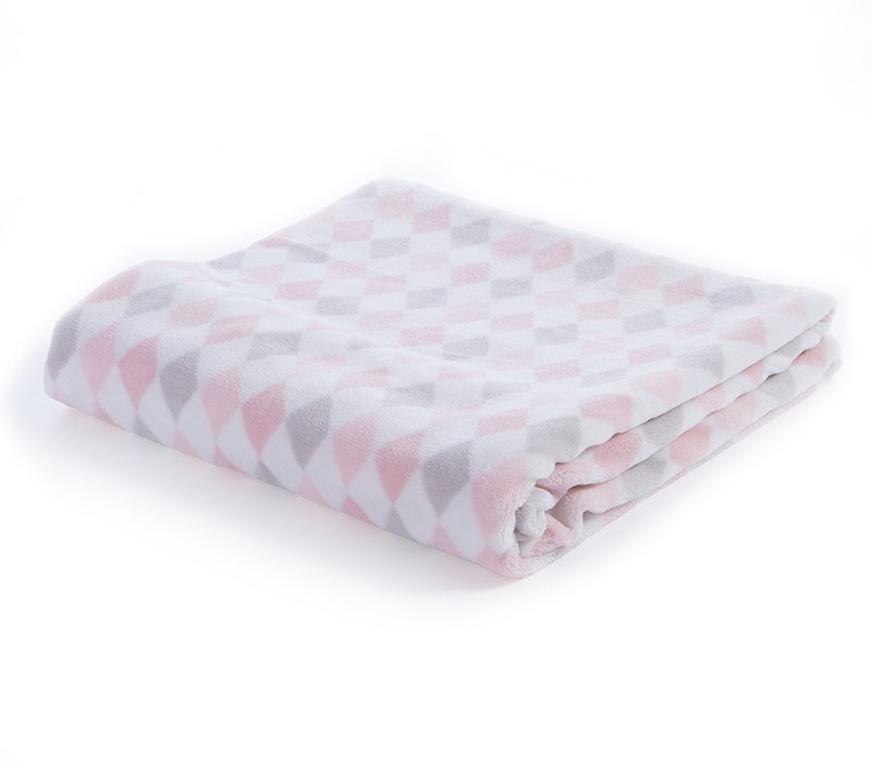 ΒΡΕΦΙΚΗ ΚΟΥΒΕΡΤΑ FLEECE ΚΟΥΝΙΑΣ SWEET RHOMBUS 110X150