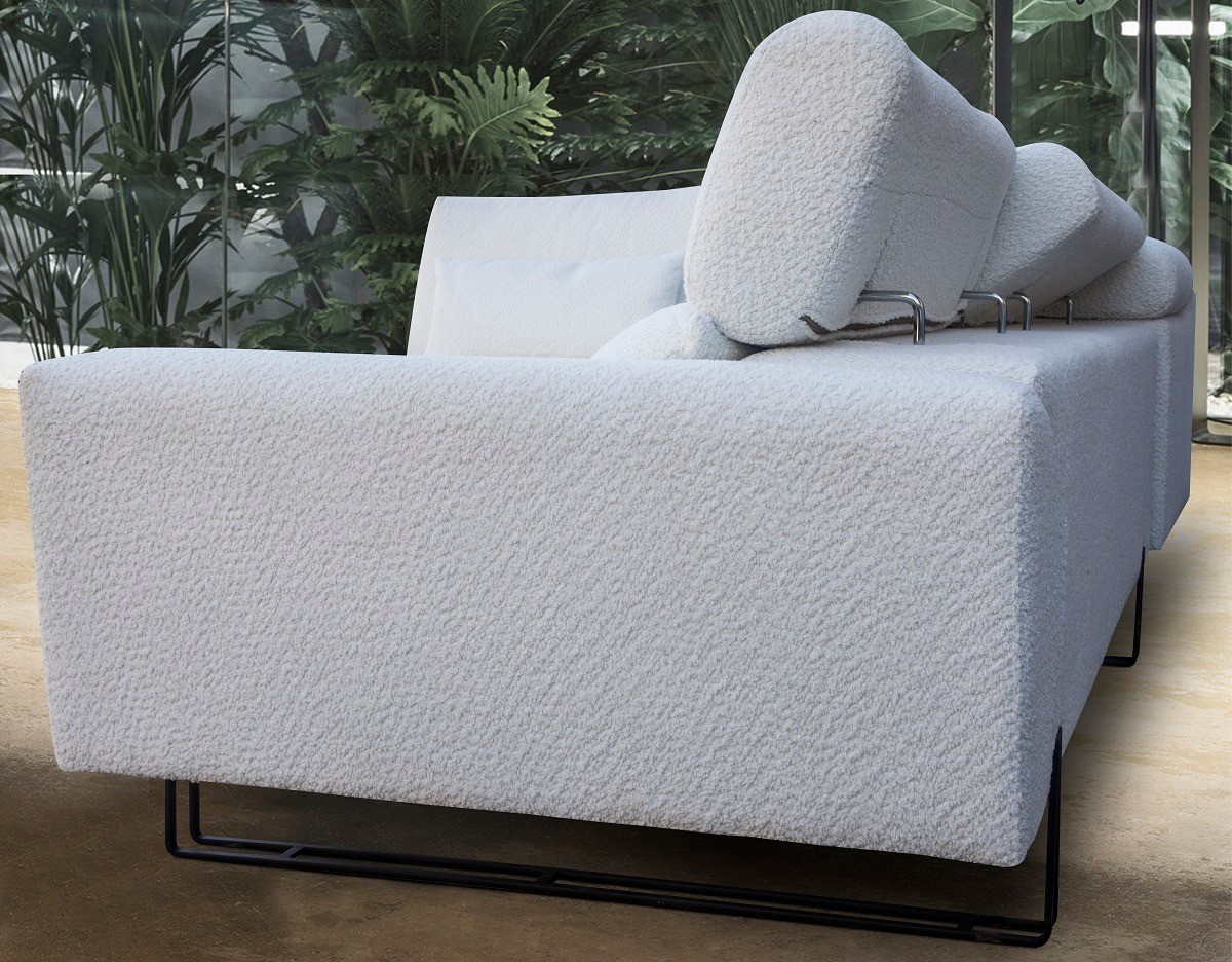 ΚΑΝΑΠΕΣ ΓΩΝΙΑ CANNES 290 X 220 X 103εκ. ΧΩΡΙΣ ΞΥΛΟ