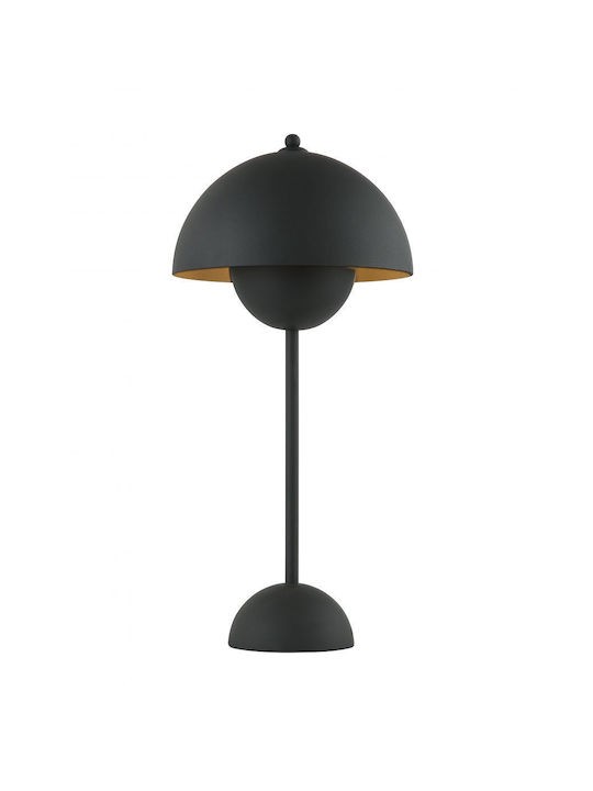 42833 ΠΟΡΤΑΤΙΦ ΜΑΥΡΟ TULIP ΜΕΤΑΛΛΙΚΟ Ε27 Δ23*49Εεκ.
