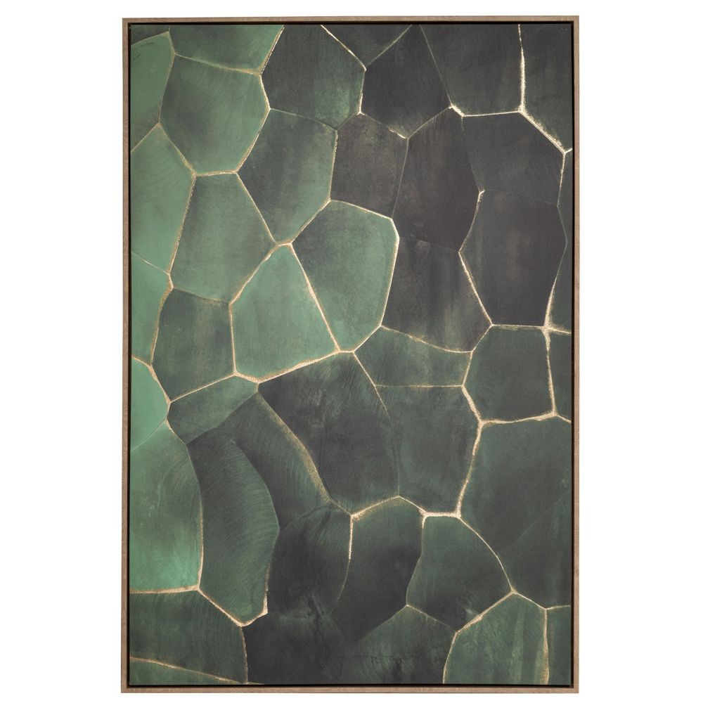 EMERALD ΧΡΥΣΟΤΥΠΙΑ ME ΚΟΡΝΙΖΑ ΣΕ ΤΥΠΩΜΕΝΟ ΚΑΜΒΑ 83*123εκ.