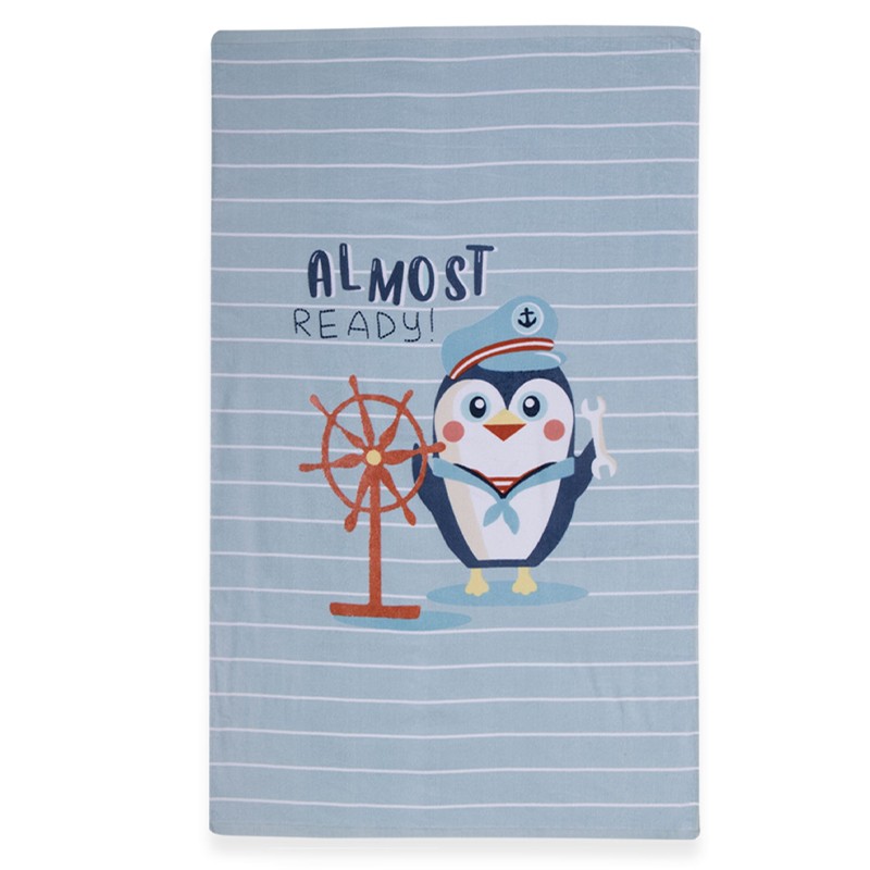 ΠΑΙΔΙΚΗ ΠΕΤΣΕΤΑ ΘΑΛΑΣΣΗΣ PENGUIN 70X120 NEF-NEF HOMEWARE