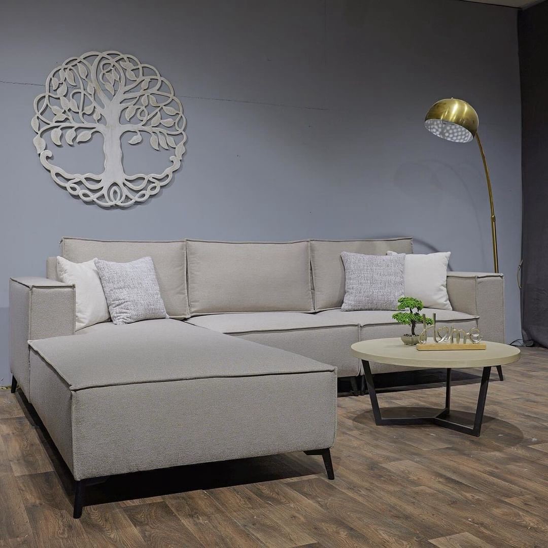 ΚΑΝΑΠΕΣ ΓΩΝΙΑ OLIVIA 280X220εκ.
