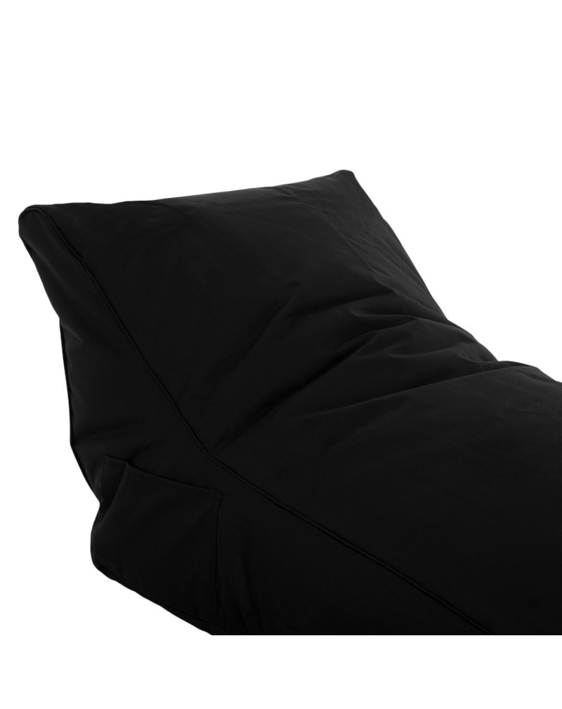 ΠΟΥΦ ALOK ΜΑΥΡΟ ΜΕ UV PROTECTION 140x70x60Υ εκ.