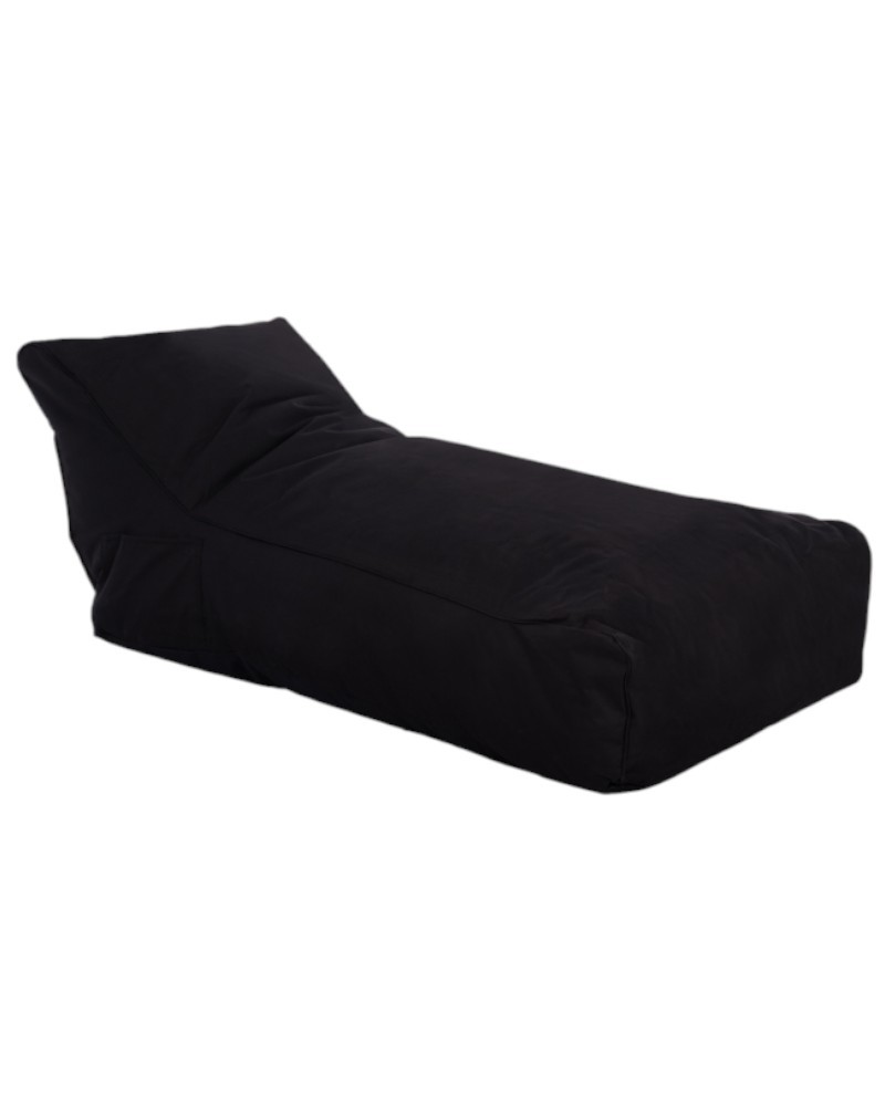 ΠΟΥΦ ALOK ΜΑΥΡΟ ΜΕ UV PROTECTION 140x70x60Υ εκ.