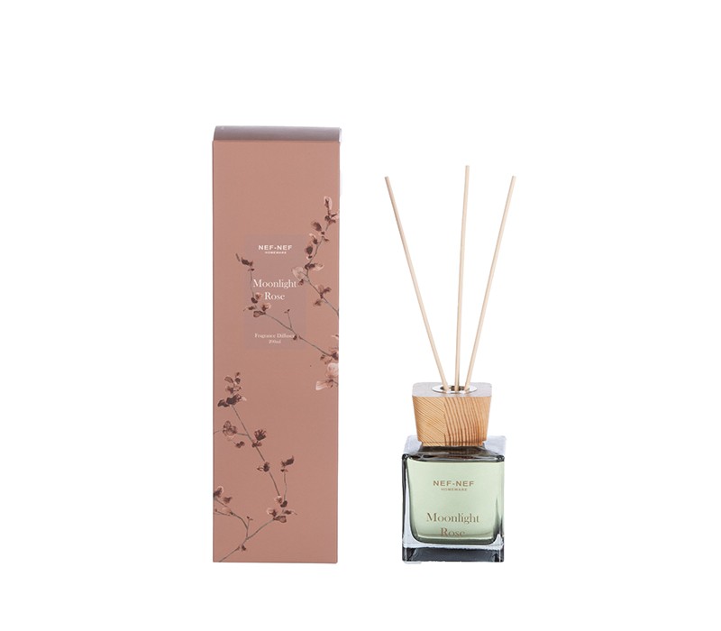ΑΡΩΜΑΤΙΚΟ ΧΩΡΟΥ ΜΕ ΣΤΙΚΣ MOONLIGHT ROSE 25 200ml NEF-NEF HOMEWARE