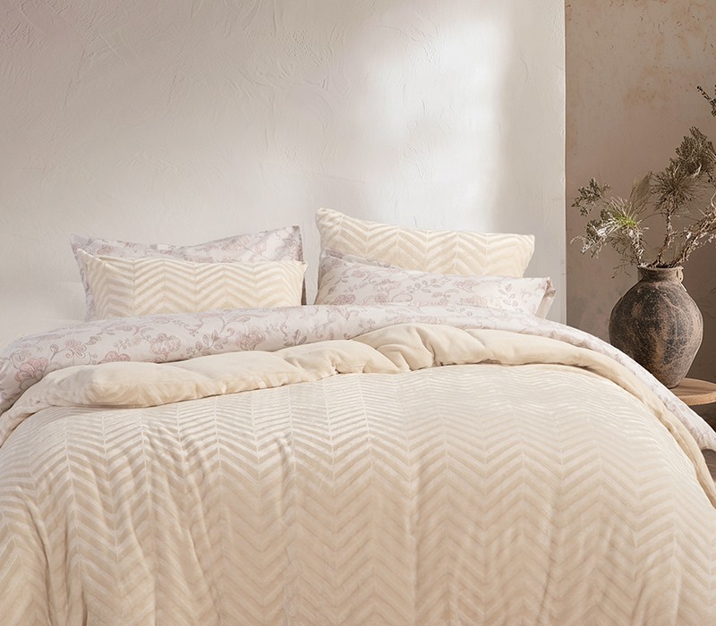 ΣΕΤ ΠΑΠΛΩΜΑΤΟΘΗΚΗ ΥΠΕΡΔΙΠΛΗ CARMEN 240X220 NEF-NEF HOMEWARE