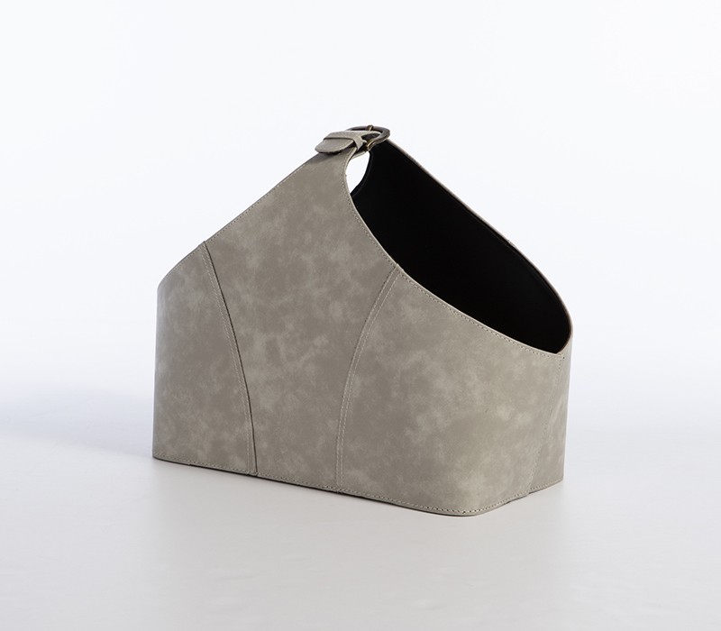 ΚΑΛΑΘΙ LETHAL 30X20X32 ΜΕ ΥΦΗ ΔΕΡΜΑΤΟΣ NEF-NEF HOMEWARE