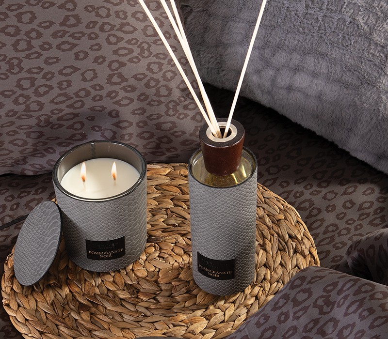 ΑΡΩΜΑΤΙΚΟ ΚΕΡΙ POMEGRANATE NOIR 450gr NEF-NEF HOMEWARE