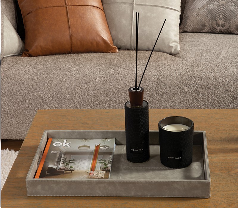 ΔΙΣΚΟΣ LETHAL 30X50Χ5 ΜΕ ΥΦΗ ΔΕΡΜΑΤΟΣ NEF-NEF HOMEWARE