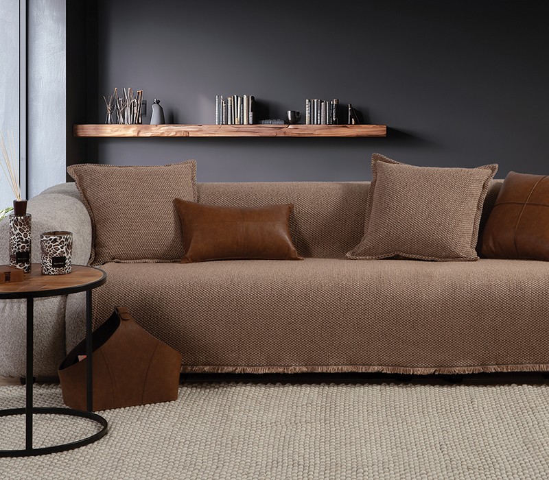 ΡΙΧΤΑΡΙ ΤΡΙΘΕΣΙΟΥ ΚΑΝΑΠΕ BROOKLYN 25 170X300 NEF-NEF HOMEWARE