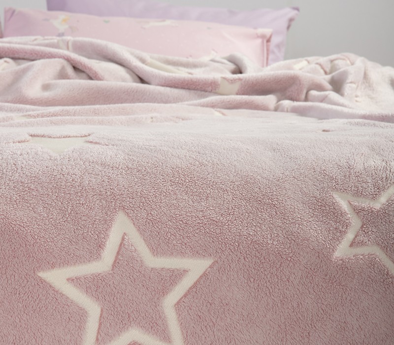 ΠΑΙΔΙΚΗ ΚΟΥΒΕΡΤΑ ΜΟΝΗ STARLIGHT 160X220 NEF-NEF HOMEWARE