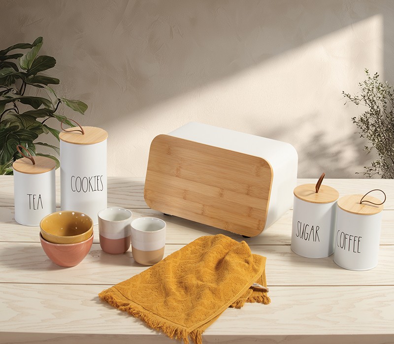 ΔΟΧΕΙΟ ΓΙΑ ΚΑΦΕ COFFEE 10.4X10.4X13 NEF-NEF HOMEWARE
