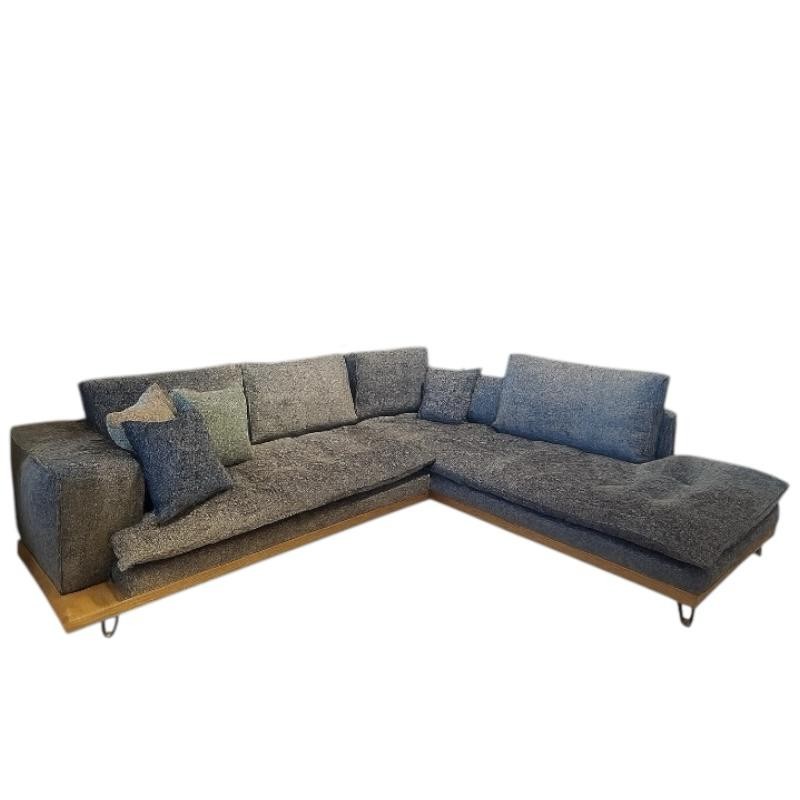 ΓΩΝΙΑΚΟΣ ΚΑΝΑΠΕΣ HERA ΧΩΡΙΣ ΑΝΑΚΛΙΣΕΙΣ 300 X 240 X 103εκ.
