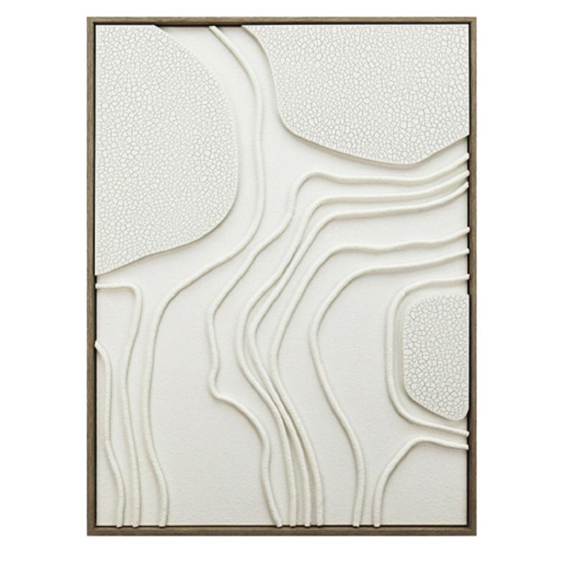 ΠΙΝΑΚΑΣ ΣΕ 3D ΚΑΜΒΑ ΛΕΥΚΟΣ PVC/MDF 60X80X2,9 ΕΚ