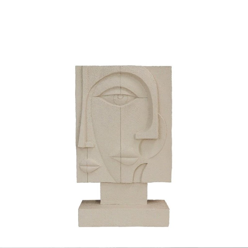 ΦΙΓΟΥΡΑ ΓΕΩΜΕΤΡΙΚΗ CUBISM ΛΕΥΚΗ 16,4Χ7,3Χ26,9ΕΚ