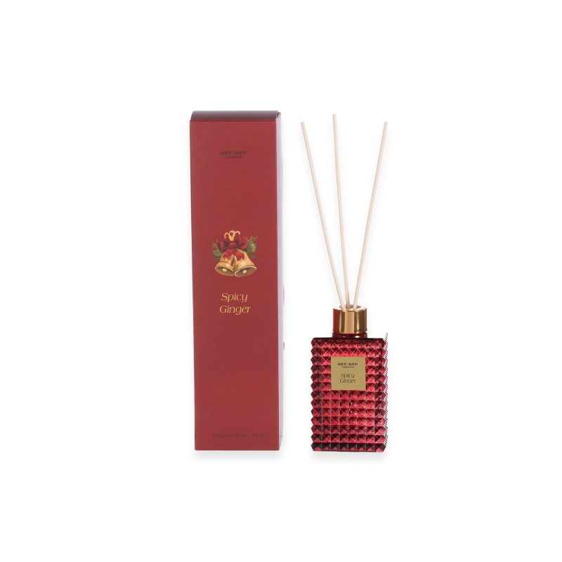 ΑΡΩΜΑΤΙΚΟ ΧΩΡΟΥ ME ΣΤΙΚΣ SPICY GINGER 150ml NEF-NEF HOMEWARE