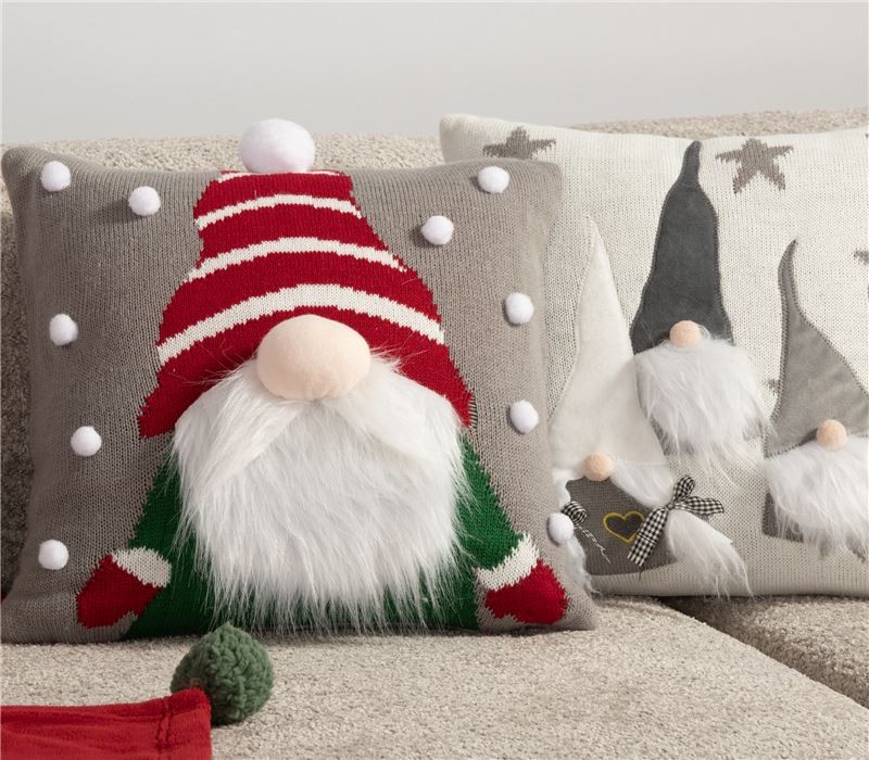 ΜΑΞΙΛΑΡΟΘΗΚΗ GNOME POM POMS 45X45 NEF-NEF HOMEWARE